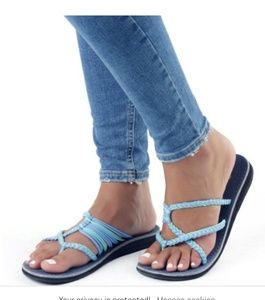 Bohemian style sandals. Planka size 10